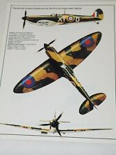 The British WWII Vickers Supermarine Spitfirew 1A signle Seat Fighter picture