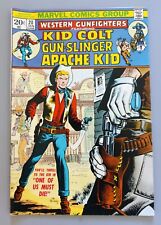 WESTERN GUNFIGHTERS FEATURING KID COLT #20, FINE BRONZE AGE, MARVEL COMICS, 1973 picture