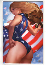 PATRIOTIKA #1 2017 Mount Olympus Artgerm Homage Naughty Tan Variant Cover picture