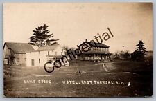 Real Photo Halls General Store & Hotel At East Pharsalia New York NY RP RPPC D98 picture