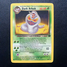 Pokemon Dark Arbok 19/82 Team Rocket Non Holo Rare Wotc LP picture