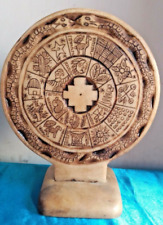 Peruvian Inca calendar carved in limestone and Andean trilogy picture