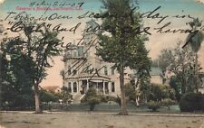 Sacramento CA California, Governor's Mansion, Vintage Postcard picture