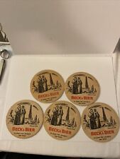 VINTAGE BECK’s BIER COASTERS FROM KUWEIT picture