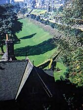 1950 Princess Street Gardens Edinburgh Red-Border Kodachrome Slide picture
