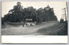 Perkasie Pennsylvania~Menlo Park Entrance~Sellersville PA Birdseye View~c1905 picture