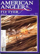 AMERICAN ANGLER & FLY TYER Sheefish Hoppers Crickets Hellgrammite Summer 1990 picture