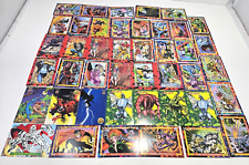 DC Bloodlines Base Trading Card Set 51 Cards Skybox 1993 & 3 Valiant Upper Deck picture