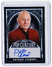 Patrick Stewart 2024 Leaf Pop Century Autograph Card # 1/1  Auto Star Trek picture