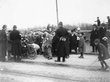 Police Checkpoint 1920 Policemen Hold Up A Motorcyclist In Dublin Old Photo picture