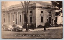 US Post Office, New Britain, Connecticut c1950s Postcard S0357 picture