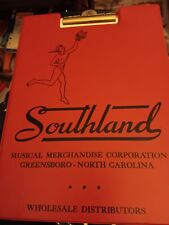Vintage Southland Musical Merchandise Corp. Greensboro, N.C. Clipboard Rare Find picture