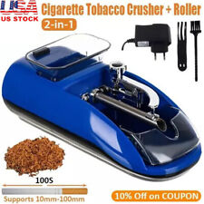 Electric Cigarette Rolling Machine Automatic Tobacco Injector Roller Maker USA picture