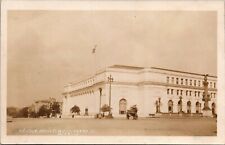 Postcard Washington DC; US Post Office, 1915 RPPC Real Photo  Cb picture