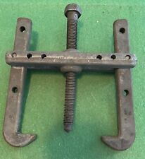 Vintage Heavy Duty 2-Arm Gear Puller Adjustable Up To 6” Wide picture