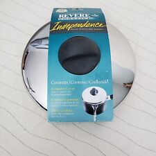 Revere Ware Nonstick Independence Colander Cover Lid Fits 2 1/2 & 3 1/2 Qt NEW picture