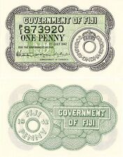 Fiji - 1 Fijian Penny - P-47a - 1942 dated Foreign Paper Money - Paper Money - F picture