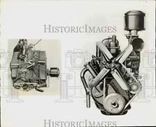 1936 Press Photo Illustration of Auto Engines by Chevrolet - nei54496 picture