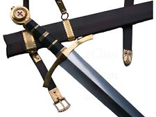 Custom Fully Handmade Battle Ready Sword, Knights Sword, Templar Long Swords picture