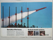 7/1970 PUB RAYTHEON TACTICAL MISSILE SYSTEMS MARTIN MARIETTA SAM-D ORIGINAL AD picture