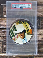 1970 Mister Softee Ltd. Lord Neilson's Star Discs #18 Elvis Presley PSA 9 picture