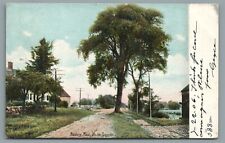 Newbury Mass On the Turnpike Undivided Back Vintage Postcard c1906 picture