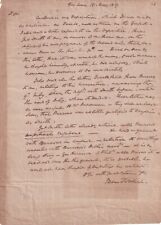 1807 Benjamin Stoddert letter datelined George Town Georgetown to General Mason  picture