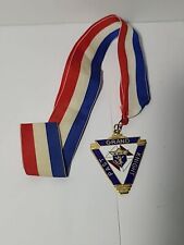 Vintage Knights of Columbus Medal - Grand Past Knight Enamel Ribbon picture