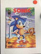 Sonic the Hedgehog #1 SEGA Mini Rare Promo Comic 1st App of Sonic Low Grade picture