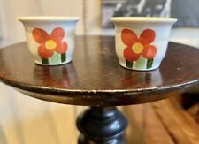 Pair Of Figgjo Flint Egg Cups Norway eggcups vintage   picture