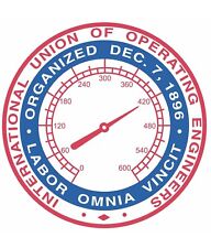 International Union of Operating Engineers UNION Labor 1 Pack Decal 3