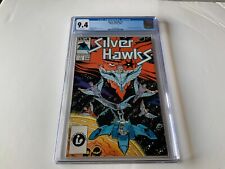 SILVER HAWKS 1 CGC 9.4 WHITE PAGES ANIMATED TV SERIES MARVEL COMIC 1987 picture