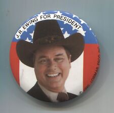 PIN Dallas 1980 TV Series - J.R. EWING FOR RPRESIDENT Larry Hagman - May Co tag  picture