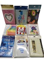 Vintage early 1990s lot of 77 variety of special occasion cards 8 pack. picture