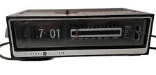 Vintage General Electric C4210A Flip Alarm Clock Radio Working Rare picture