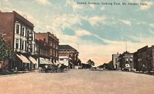 Grand Avenue McAlester Oklahoma OK Old Early 1900s  picture