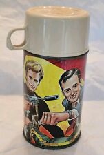 1966 THE MAN FROM U.N.C.L.E. Metal  THERMOS by Thermos Division, King-Seeley  picture
