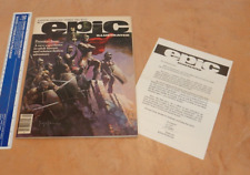 EPIC ILLUSTRATED #1, SPRING 1980, MARVEL MAGAZINE OF FANTASY & SCI FI, PREMIERE picture