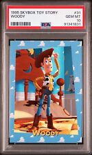 1995 SKYBOX TOY STORY CARD #31 Woody 1st True RC DISNEY PSA 10 GEM Mint 1831 picture