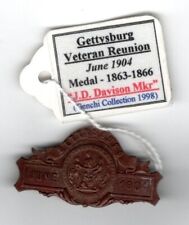 1904 Gettysburg Veteran Reunion Medal - Original #4 picture