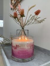 Partylite CHERRY BLOSSOM SIGNATURE 3-wick JAR CANDLE  BRAND NEW  NIB  picture