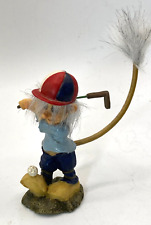 Vintage Longtail Troll Norway Morten The Golfer 10cms, Rare picture