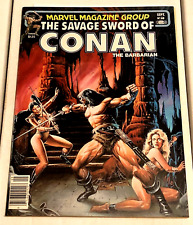 SAVAGE SWORD OF CONAN #68 (1981) BRONZE BEAUTY  HIGH-GRADE NEWSSTAND  WOW picture