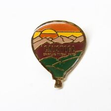 CALISTOGA Sparkling Mineral Water Pin Hot Air Balloon Lapel Enamel Collectible picture
