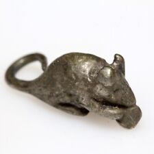 Ancient Roman silver mouse statue ornament circa 200-300 AD picture