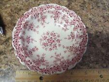 2 VINTAGE CROWN DUCAL EARLY ENGLISH IVY RED BERRY BOWL picture