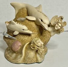 Mermaid Trinket Box from S.I.A.B. England  - Rare picture