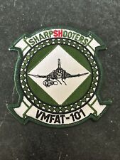 VMFAT-101 SHARPSHOOTERS PATCH US MARINES MCAS EL TORO YUMA MAW F4 PHANTOM WING picture