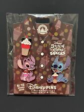 2024 Disney Parks Stitch Angel Attacks Snacks Milkshake Pin Set Series 5/12 May picture