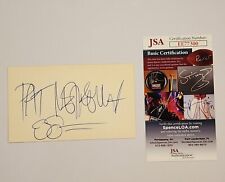 Pat Metheny Autograph JSA COA Jazz Guitarist Musician Signed Auto Cut 3x5 2 picture